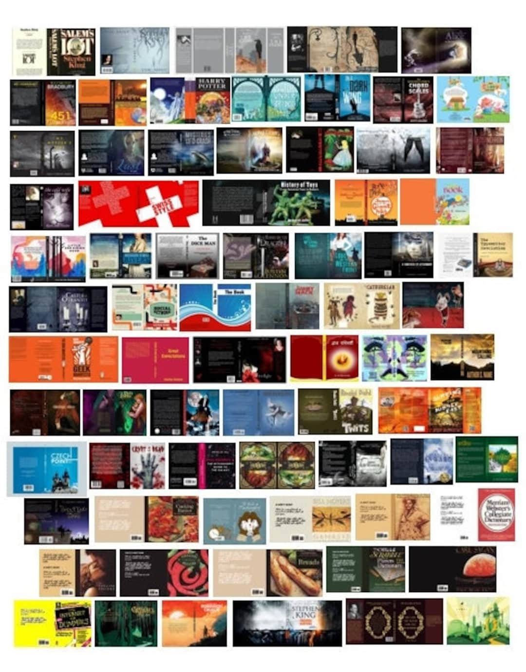 1:12 Scale - Printable Miniature Book Covers #2 - 75 Covers In Pdf pertaining to Miniature Book Covers Printable Free