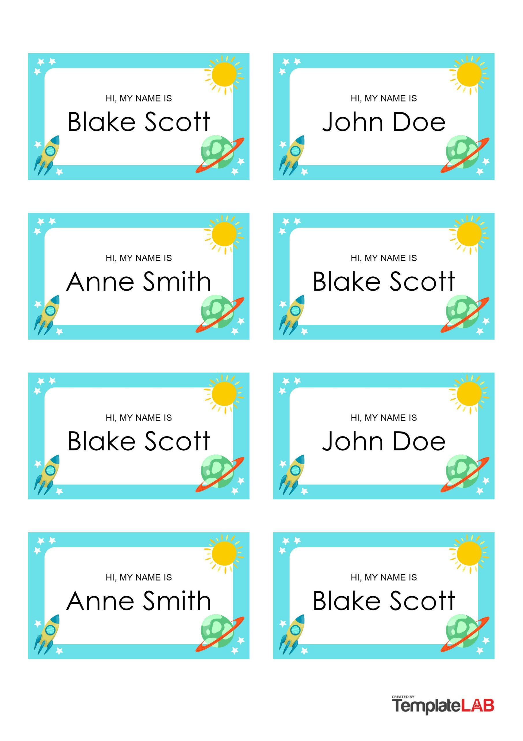 19 Editable Name Tag &amp;amp;Amp; Name Badge Templates [Free intended for Free Editable Name Tags Printable