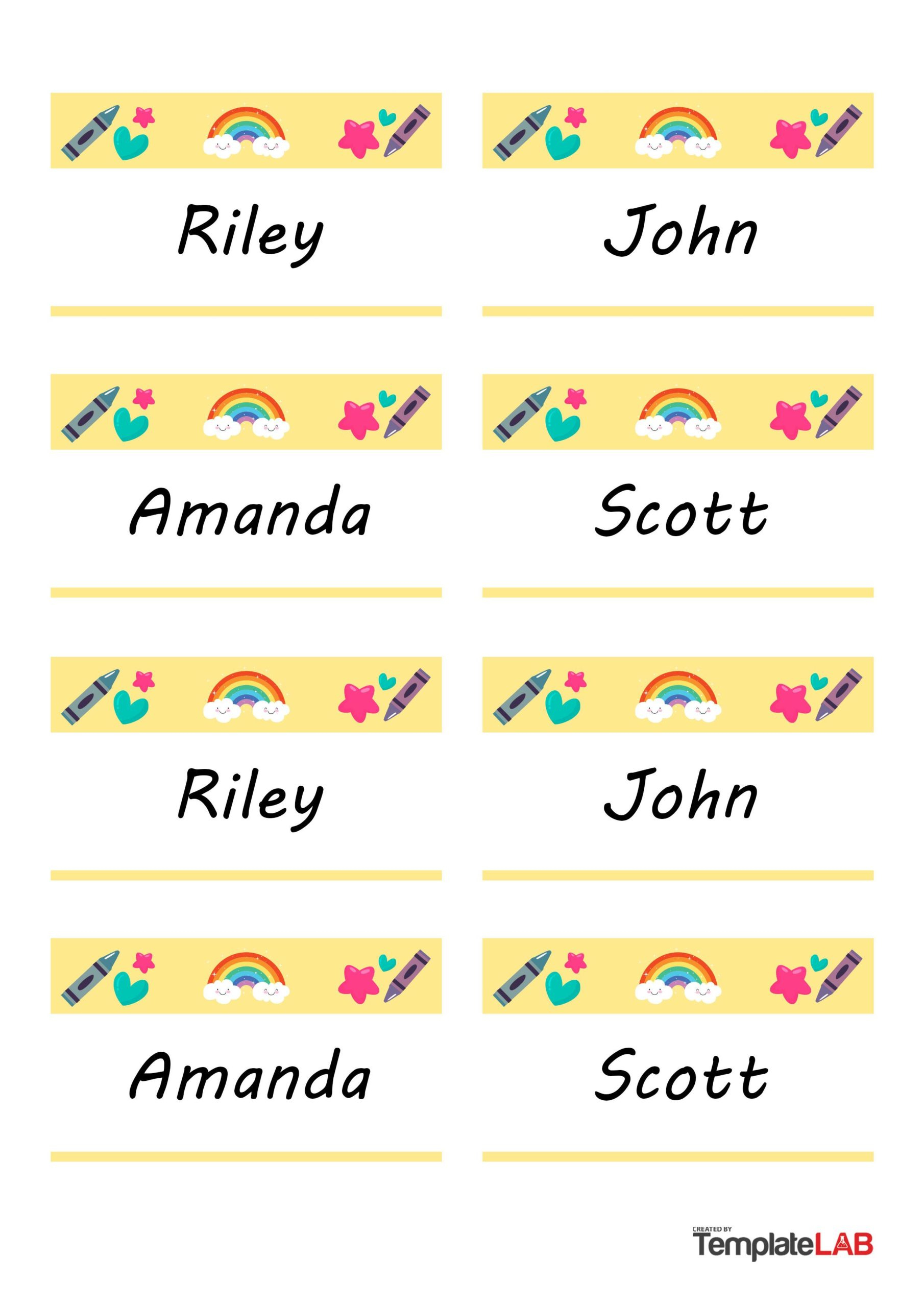 19 Editable Name Tag &amp;amp;Amp; Name Badge Templates [Free within Free Editable Name Tags Printable