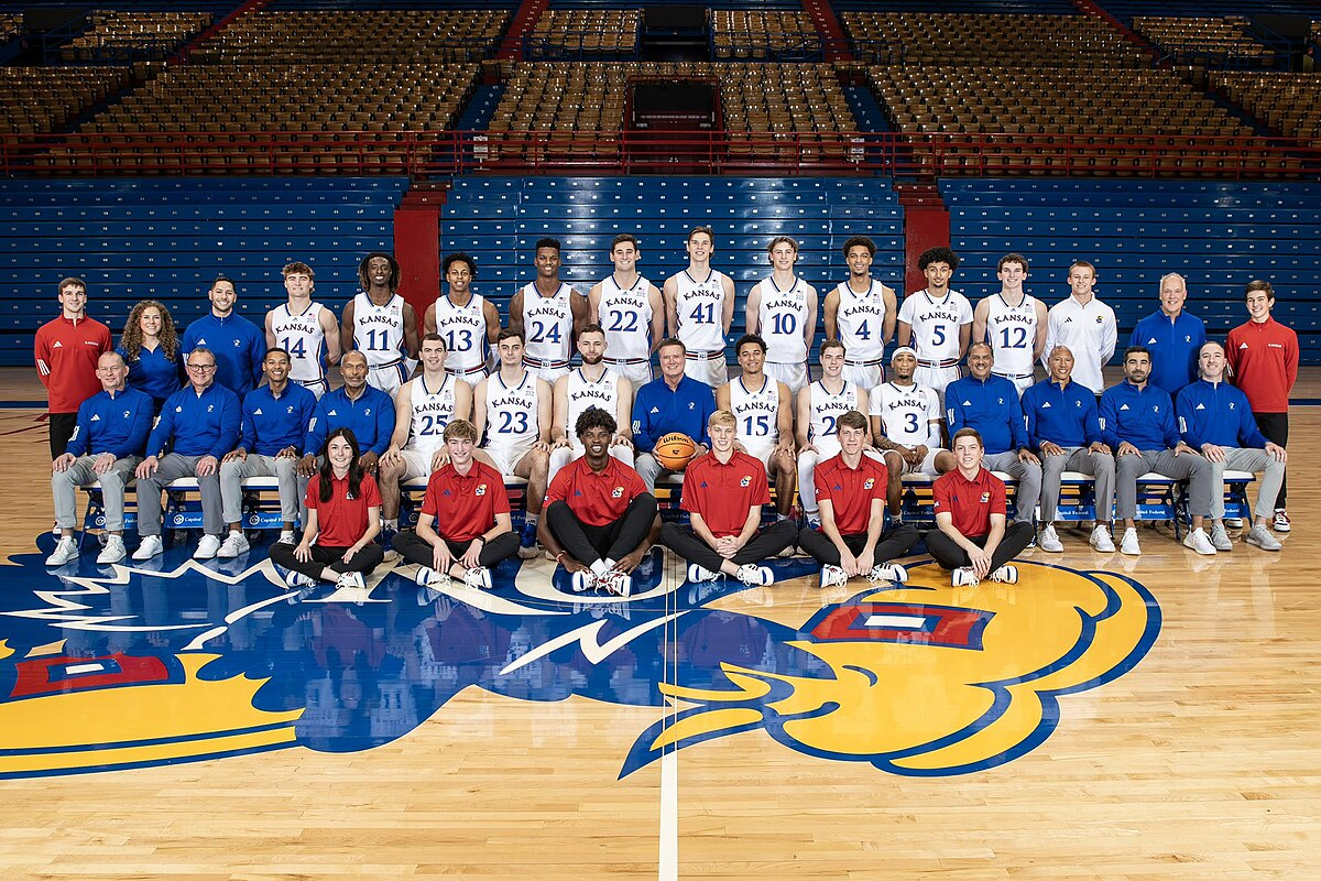 2023–24 Kansas Jayhawks Men'S Basketball Team - Wikipedia inside Kansas University Basketball Schedule Printable