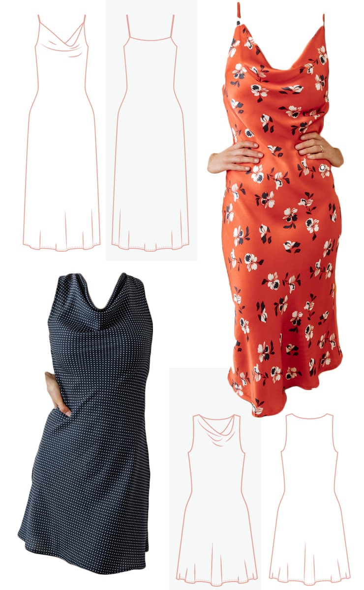 24 Slip Dress Sewing Patterns (2 Free Pdfs) for Printable Slip Dress Pattern Free