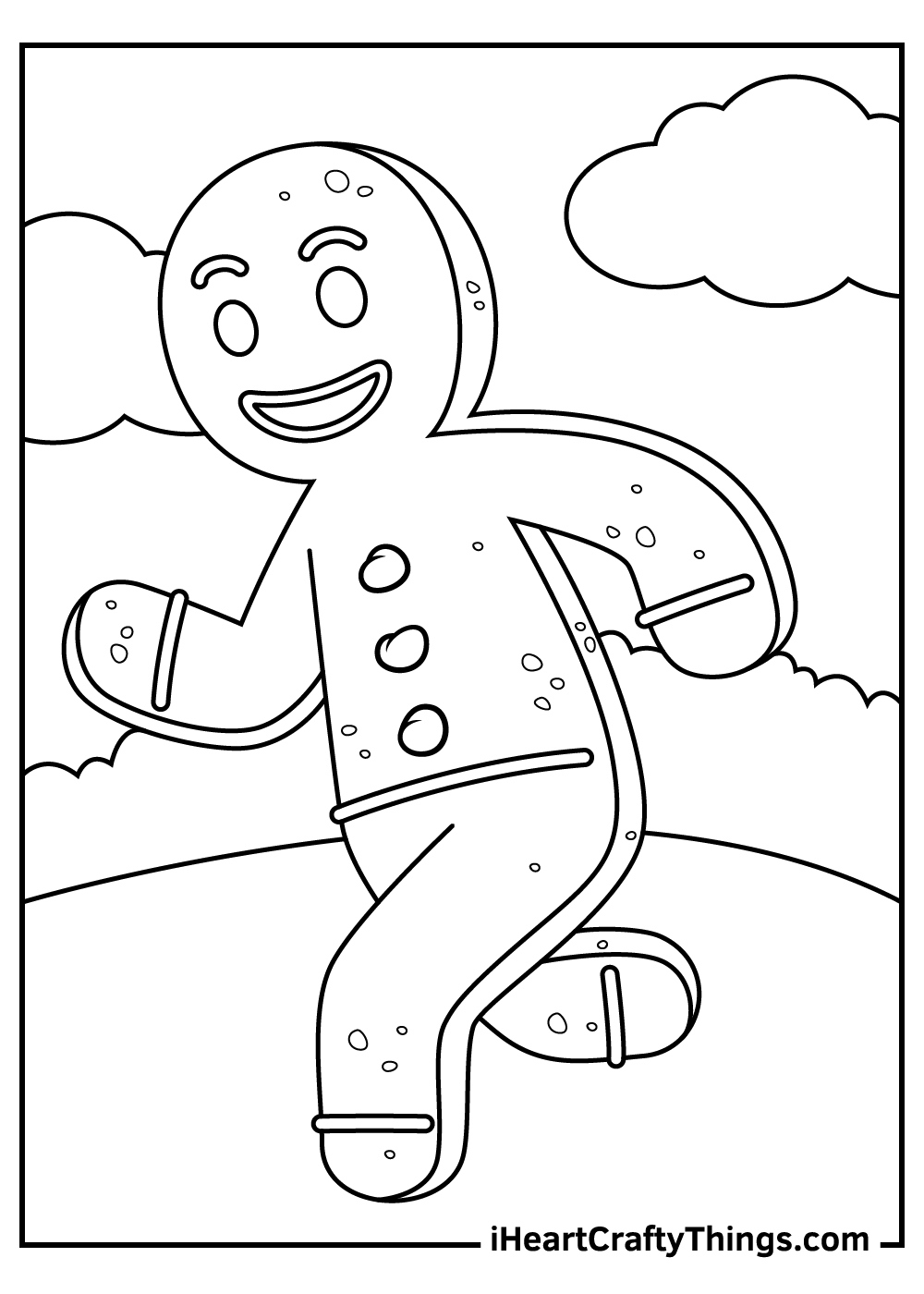 35 Christmas Gingerbread Man Coloring Pages: Free Printables intended for Printable Pictures Of Gingerbread Man