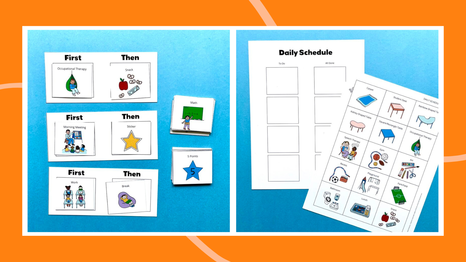 5 Free Visual Schedule Templates (Plus How To Use Them) intended for Free Printable Visual Schedule Autism