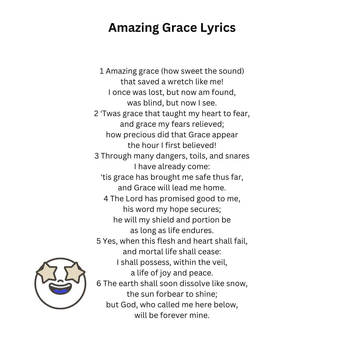 Amazing Grace: Lyrics, Pictures, Origin And More with regard to Amazing Grace Lyrics Printable Free