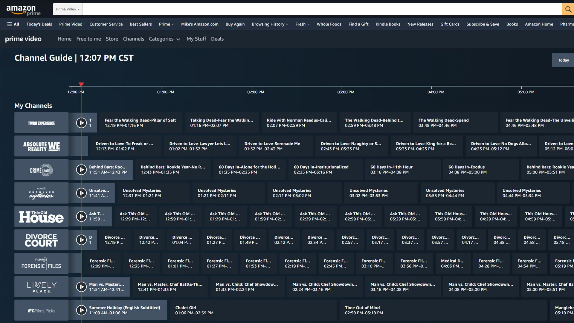 Amazon Prime Includes A Bunch Of Free, Live Tv Channels You May pertaining to Amazon Prime Live Tv Channels List Printable