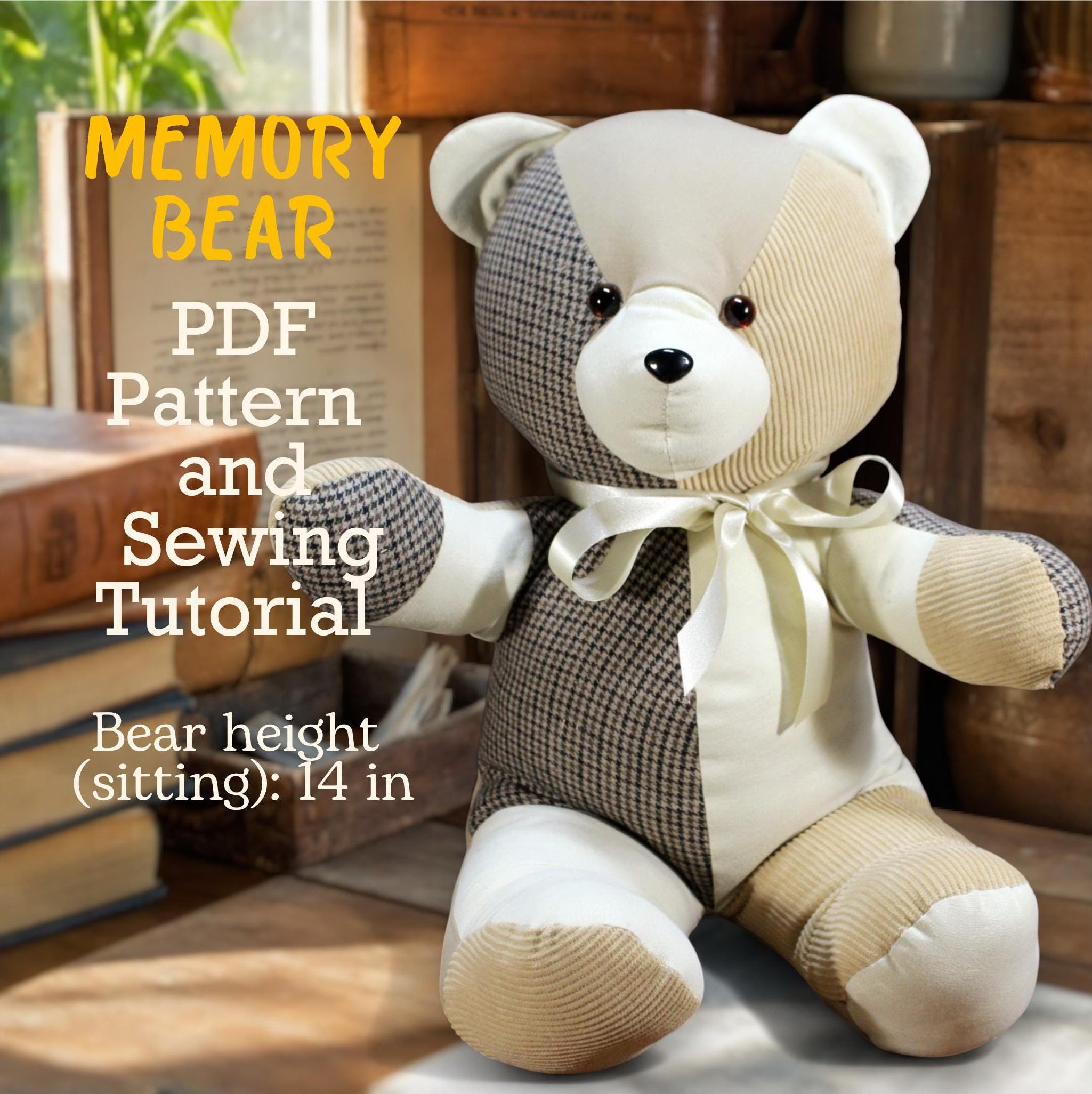 Beginner Memory Bear Sewing Pattern Free Printable Free Pattern with regard to Memory Bear Pattern Free Printable
