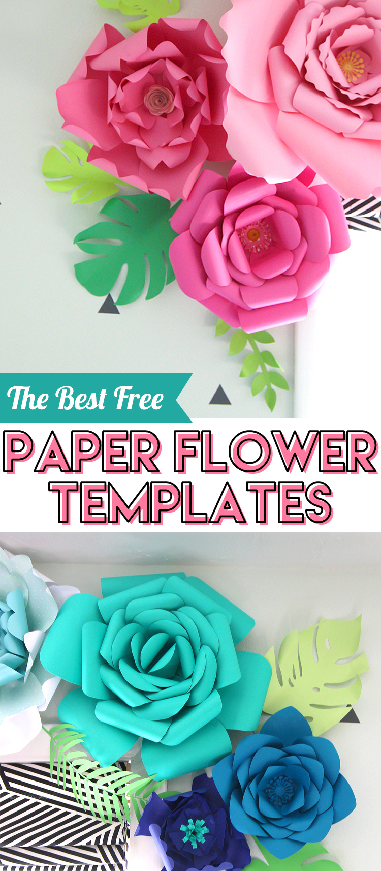 Best Free Paper Flower Templates pertaining to 3D Flower Template Printable Free Download