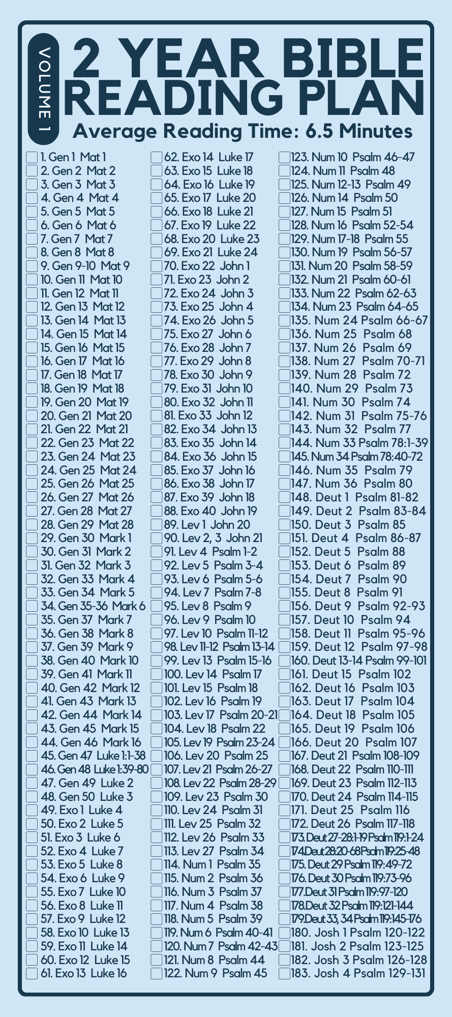 Bible Reading Plan in The Bible Recap Reading Plan Printable