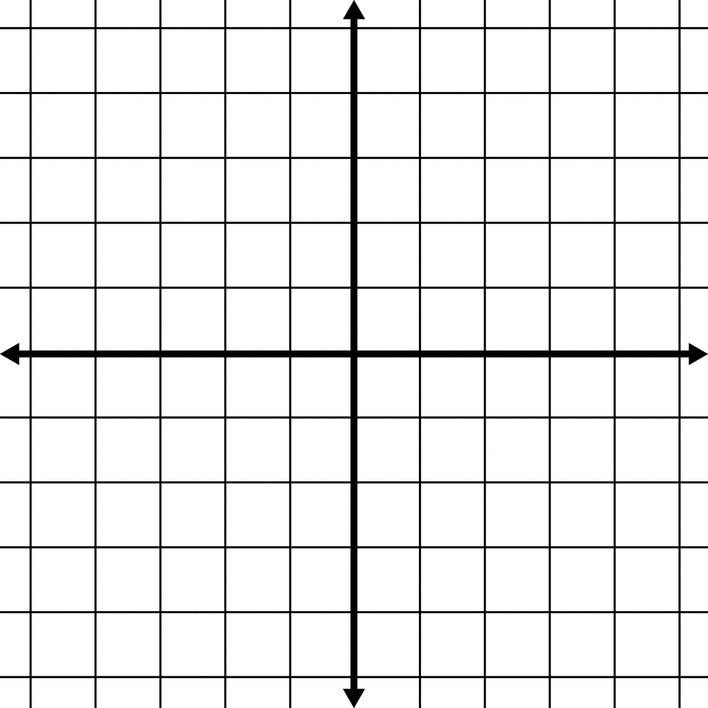 Blank Coordinate Grid With Grid Lines Shown | Clipart Etc throughout Cartesian Plane Printable Graph Paper