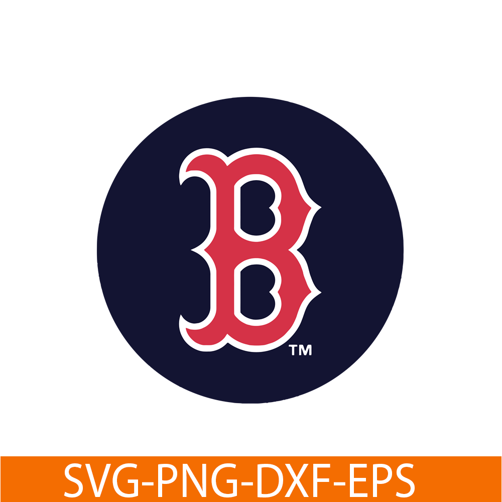 Boston Red Sox B Logo Svg Png Dxf Eps Ai, Major League Baseb throughout Printable Boston Red Sox Logo