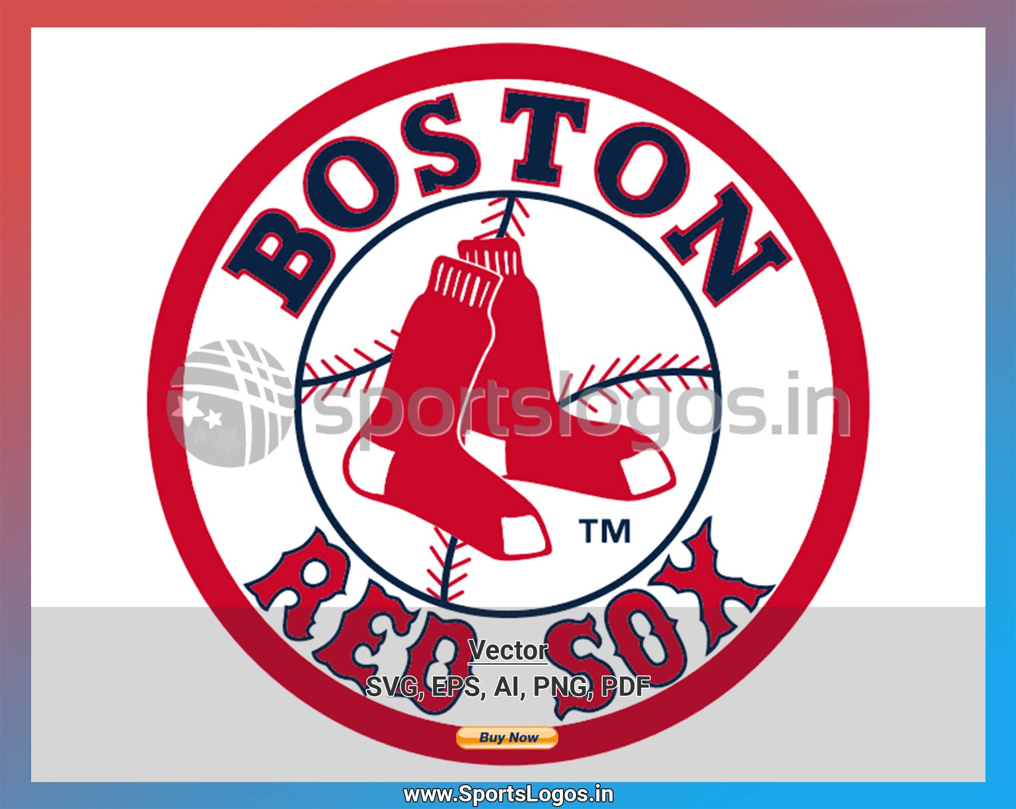Boston Red Sox - Baseball Sports Vector Svg Logo In 5 Formats - Spln000470 • Sports Logos - Embroidery & Vector For Nfl, Nba, Nhl, Mlb, Milb, And inside Printable Boston Red Sox Logo
