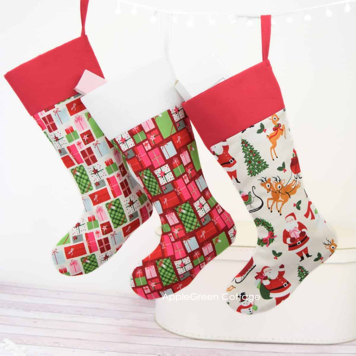 Christmas Stocking Pattern - Free, Easy, And Beautiful! with Printable Free Pattern For Christmas Stocking With Cuff