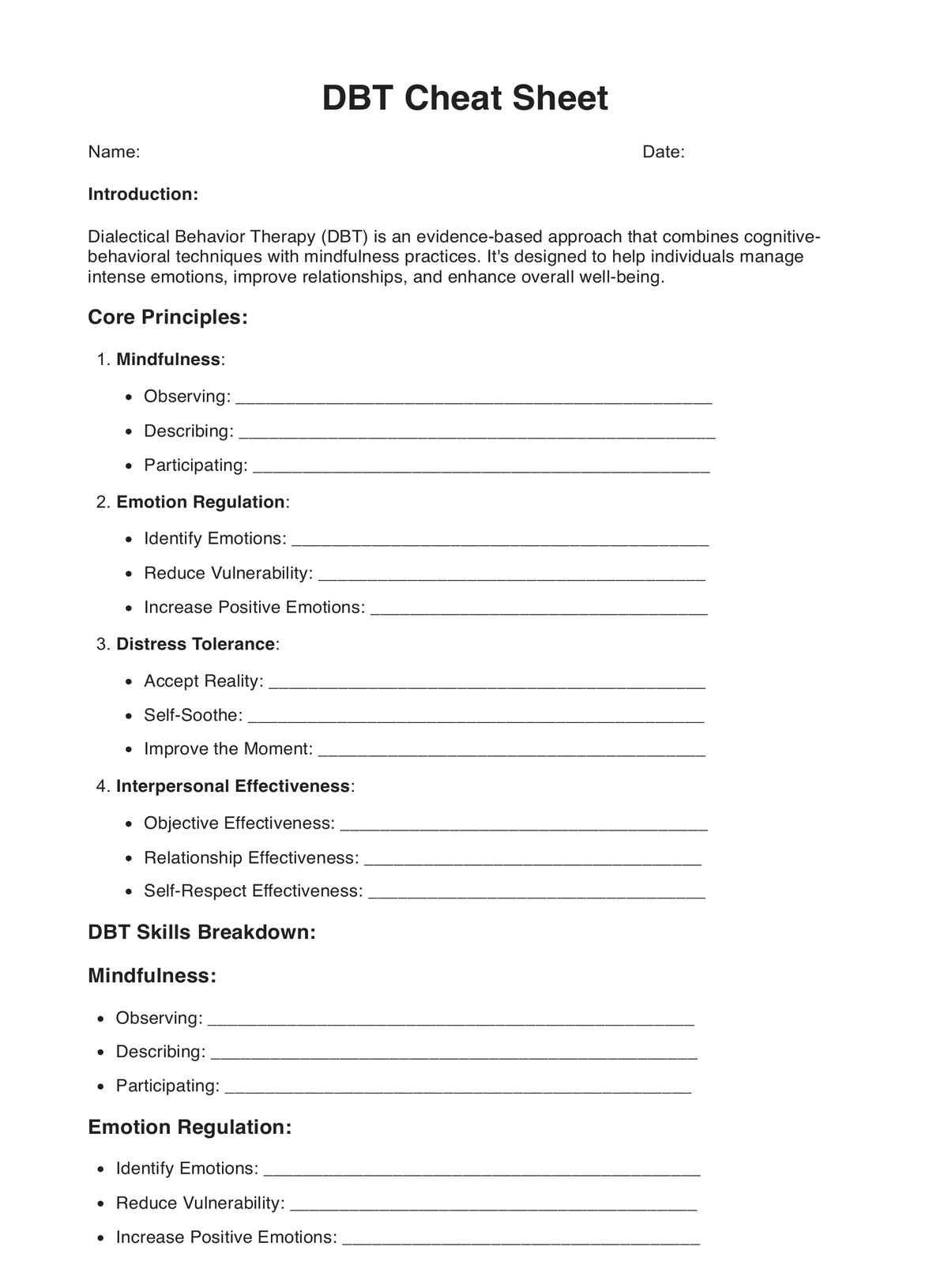 Dbt Cheat Sheets in Printable Dbt Skills Cheat Sheet Free