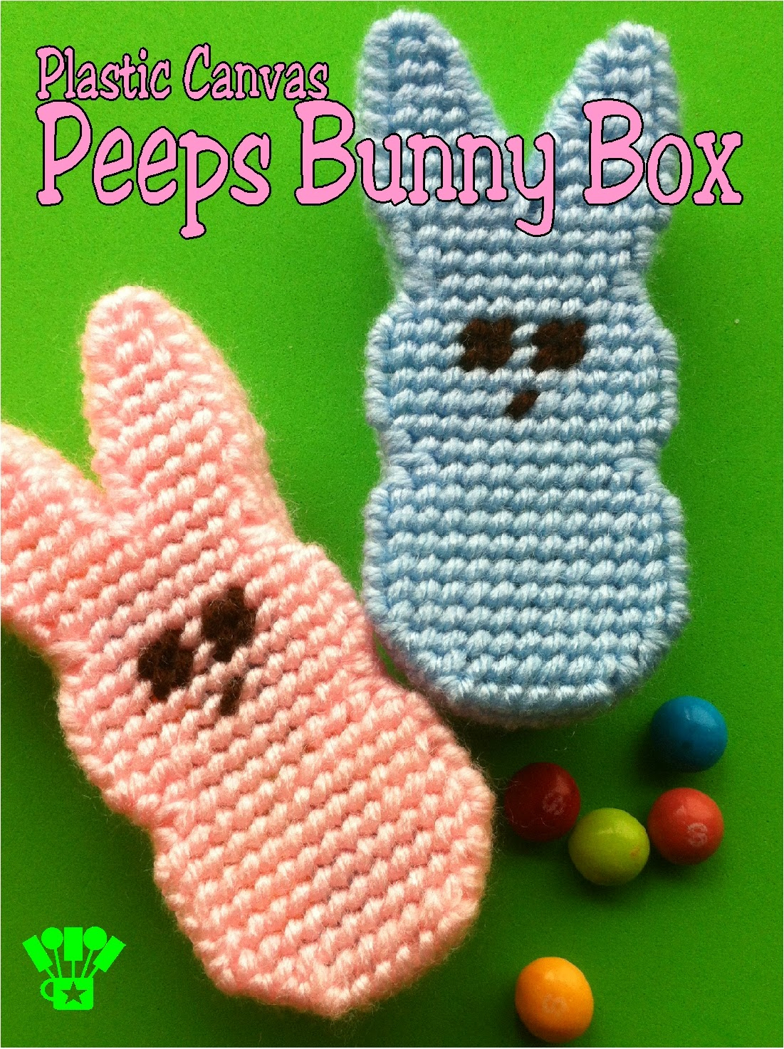 Diy Party Mom: Easter Peeps Bunny Box Plastic Canvas Pattern pertaining to Easy Free Printable Plastic Canvas Patterns