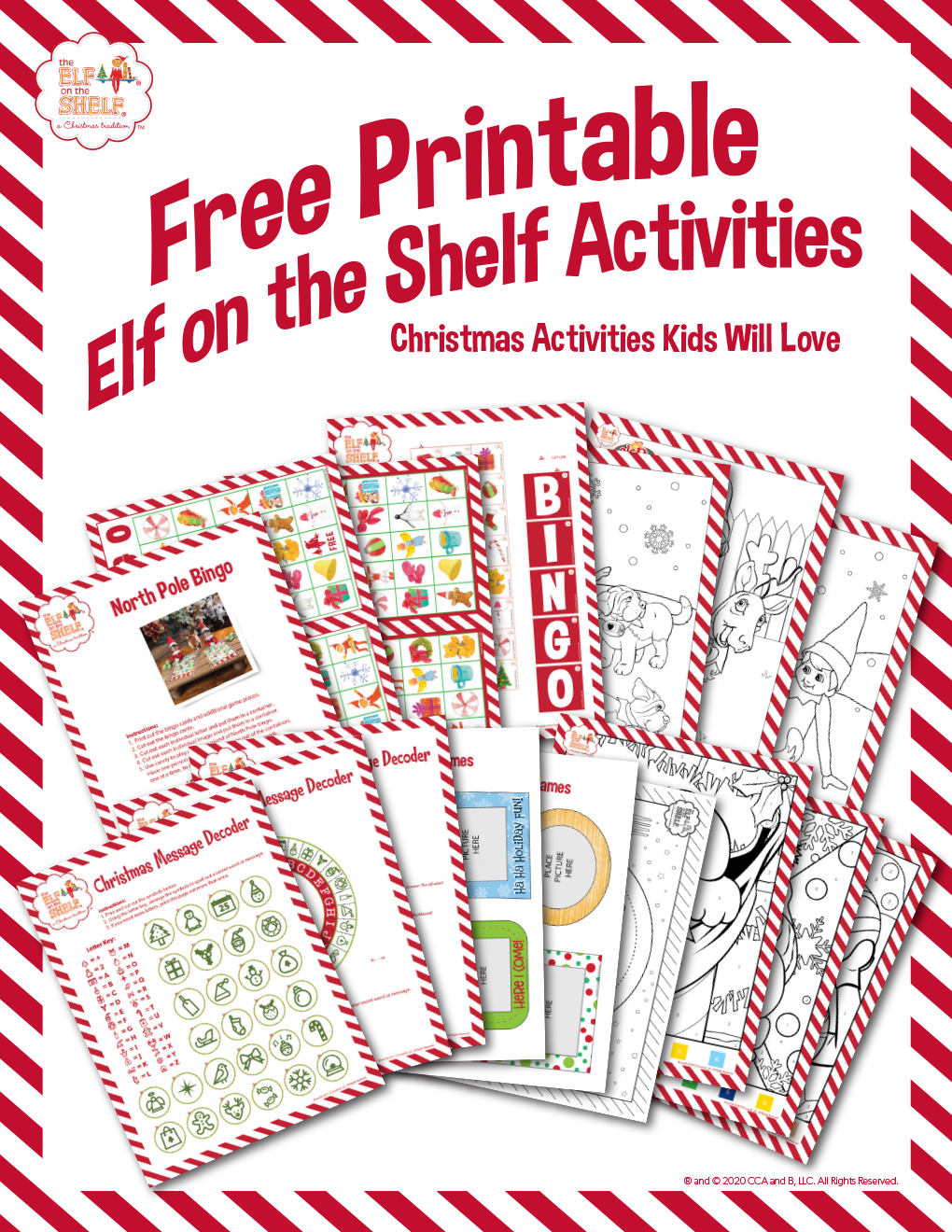 Download Printable Elf On The Shelf Activities | The Elf On The Shelf for Elf On The Shelf Printable Activities