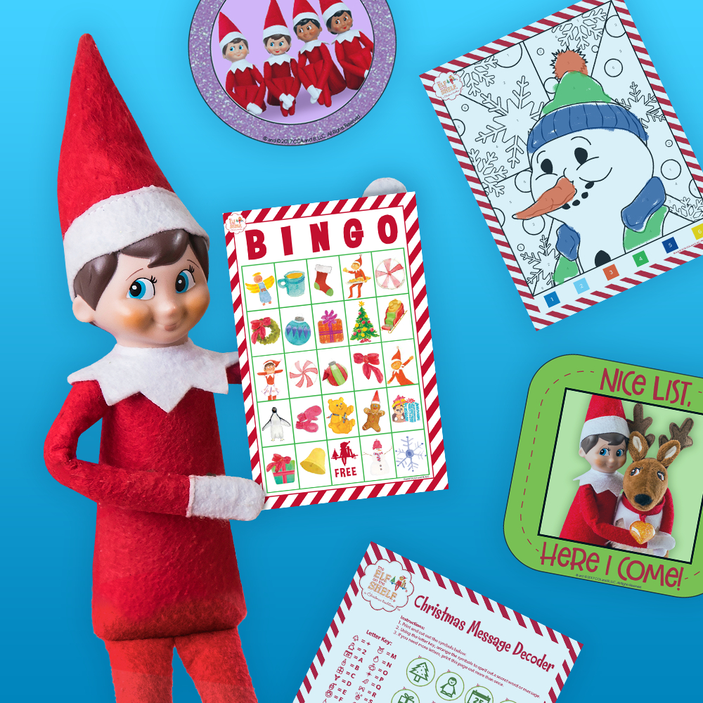 Download Printable Elf On The Shelf Activities | The Elf On The Shelf in Elf On The Shelf Printable Activities