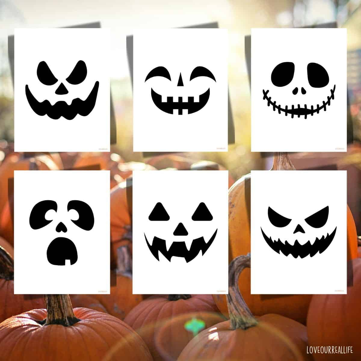 Easy Pumpkin Carving Stencils: Free Jack-O'-Lantern Faces To inside Jack O Lantern Stencils Printable Free