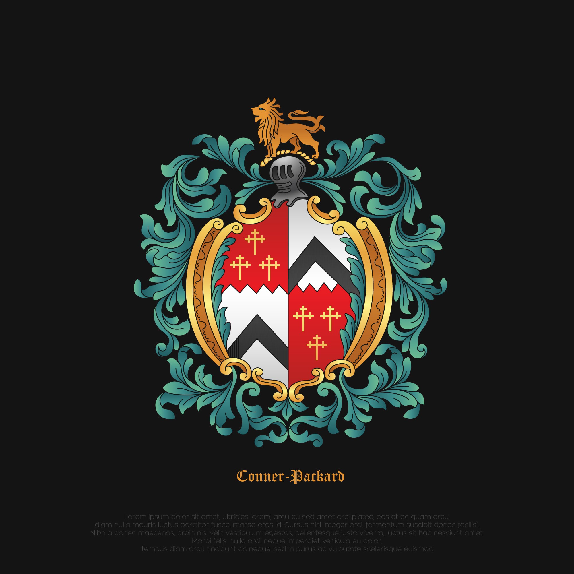 Family Crest Logos - Free Family Crest Logo Ideas, Design & Templates inside Free Printable Family Crest Images
