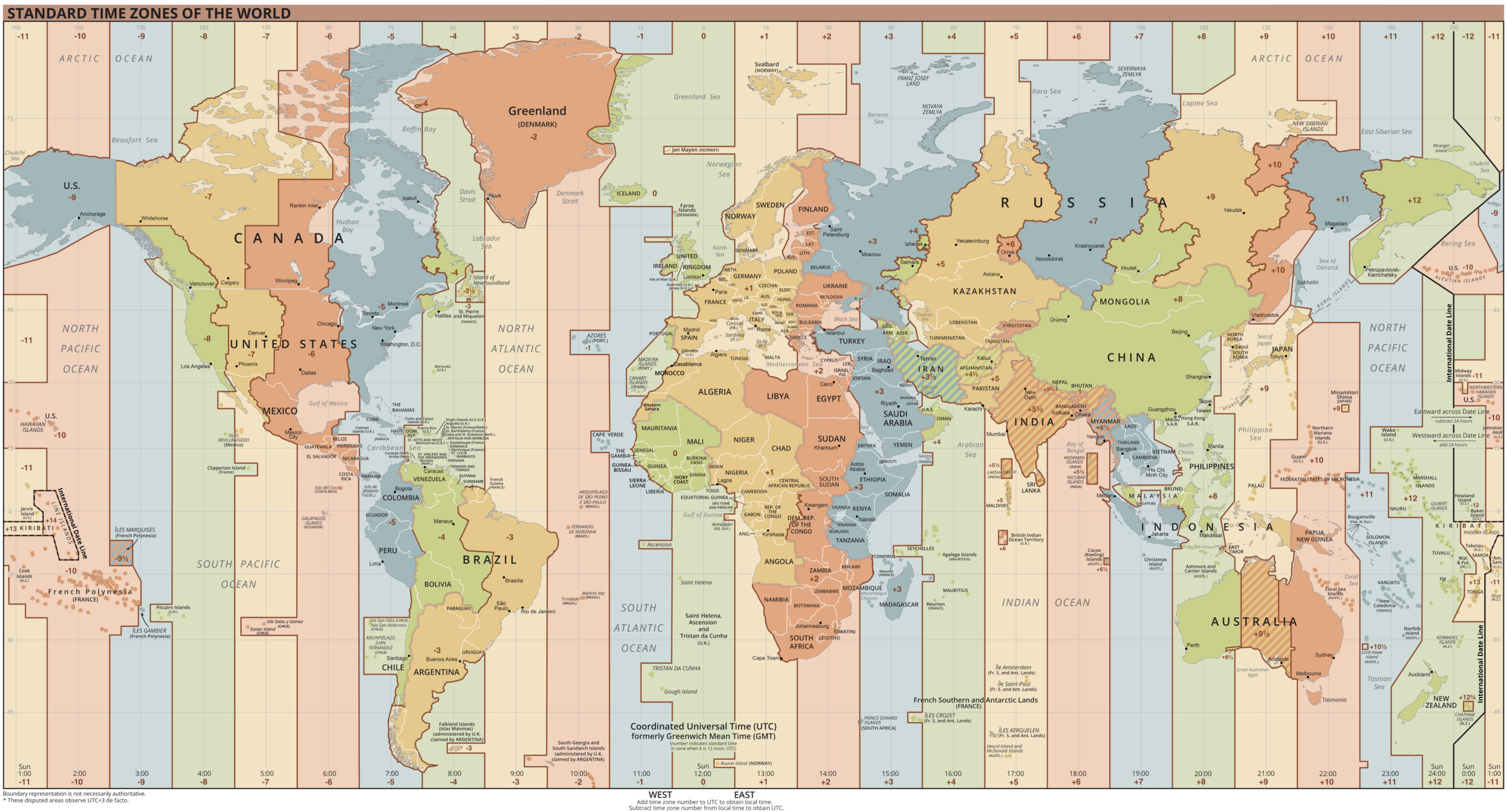 File:world Time Zones Map - Wikimedia Commons inside Printable Time Zone World Map