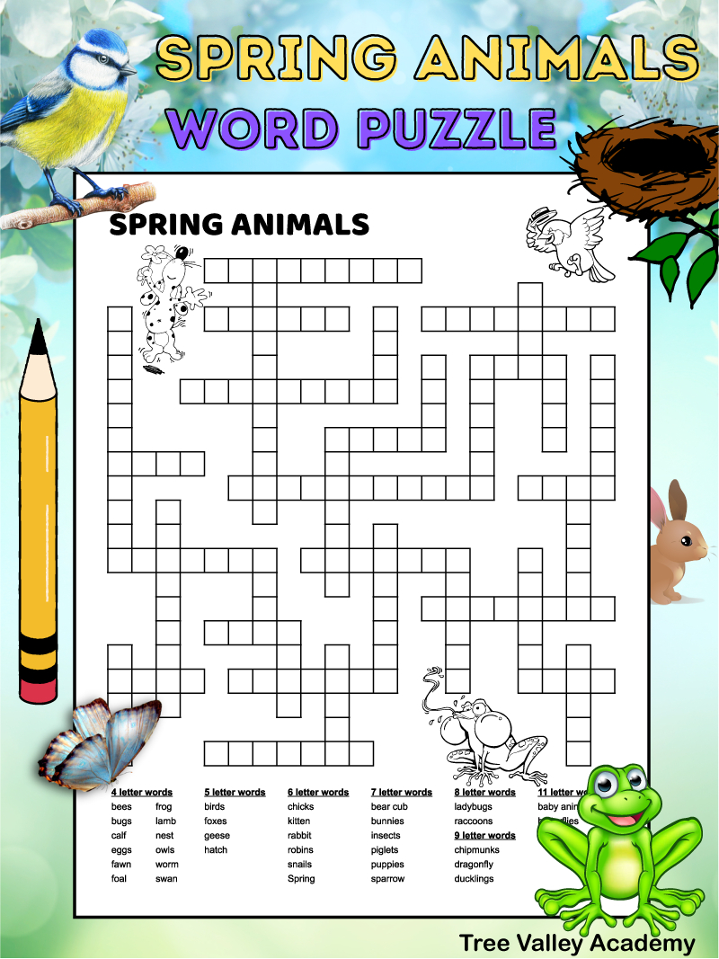 Fill In Puzzles Free Printable - Printable Party Favors for Fill in the Word Puzzles Printable