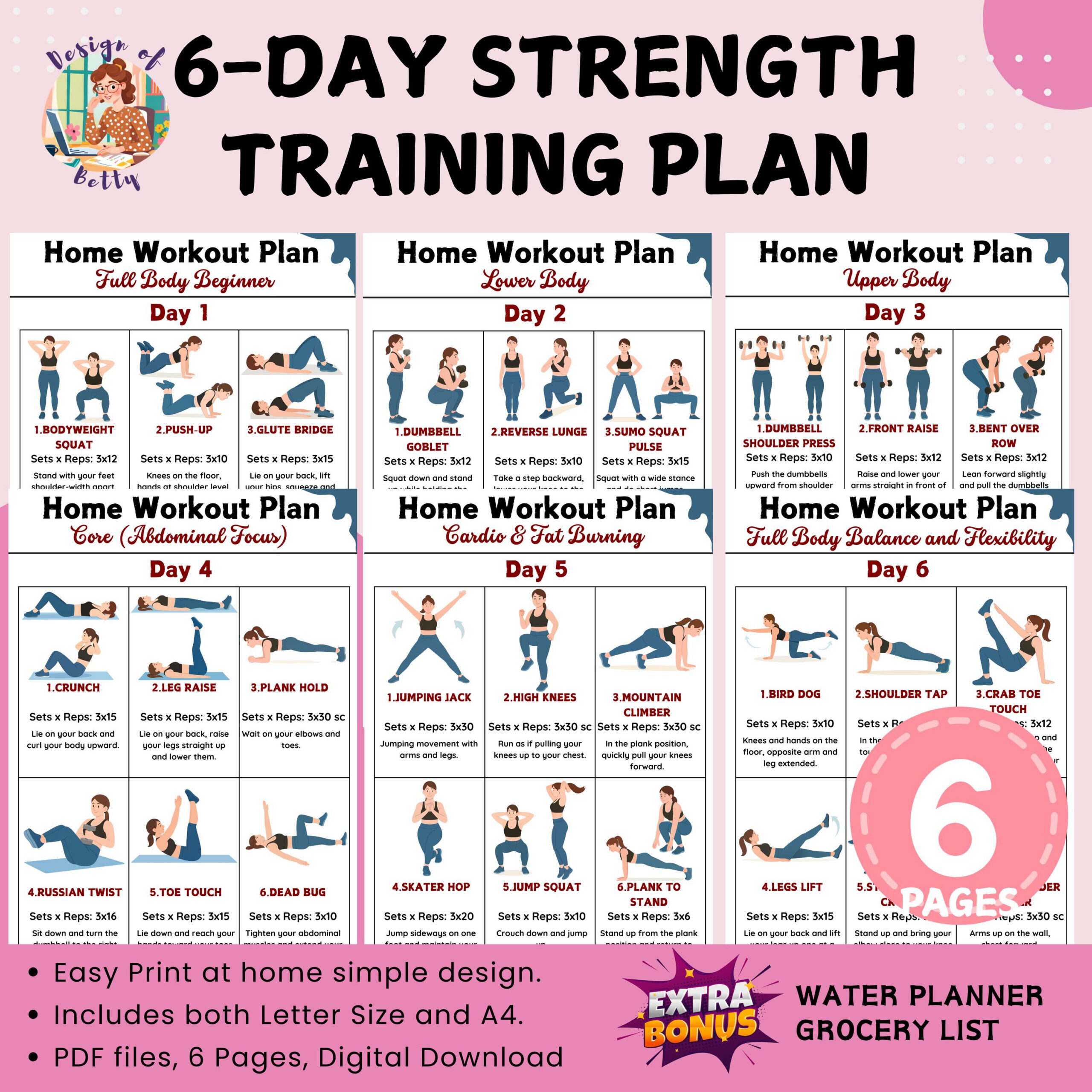 For Beginners Women'S Gym Exercise Plan Women Dumbbell throughout Printable Beginner Gym Workout Female