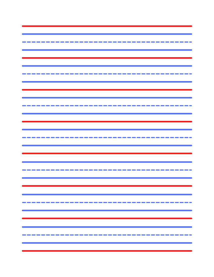 Free 3Rd Grade Lined Paper Template To Edit Online throughout 3Rd Grade Writing Paper Printable