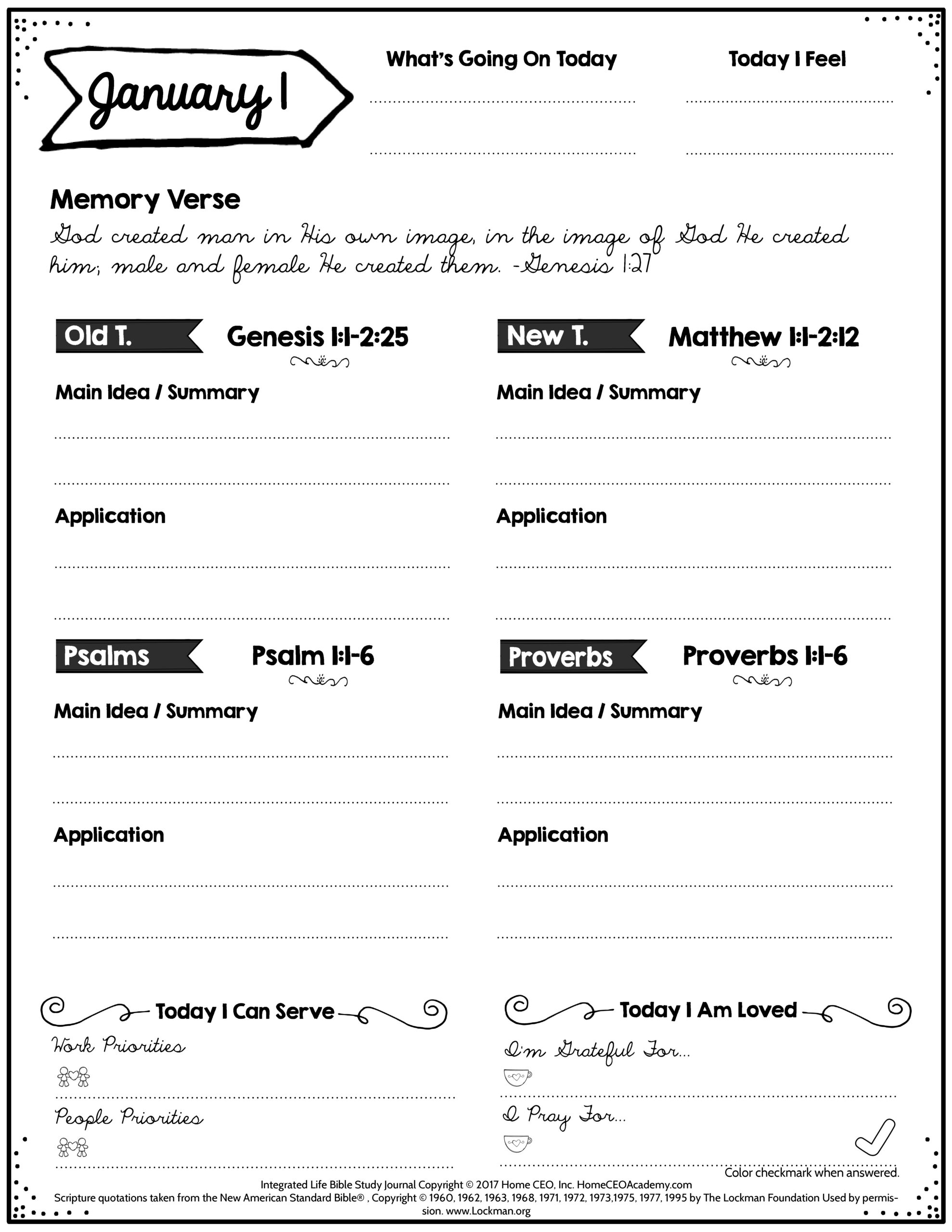 Free Bible Study Printables pertaining to Free Printable Bible Study Worksheets