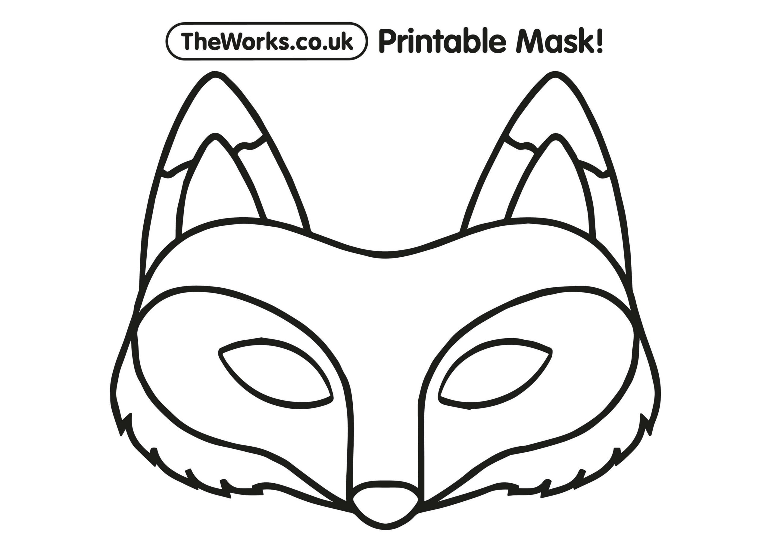 Free Printable Animal Masks | The Works with regard to Printable Jungle Animal Mask Templates