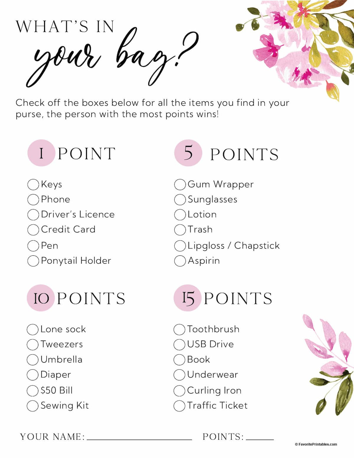 Free Printable Bridal Shower Games - Favorite Printables within Bridal Shower Games Free Printables