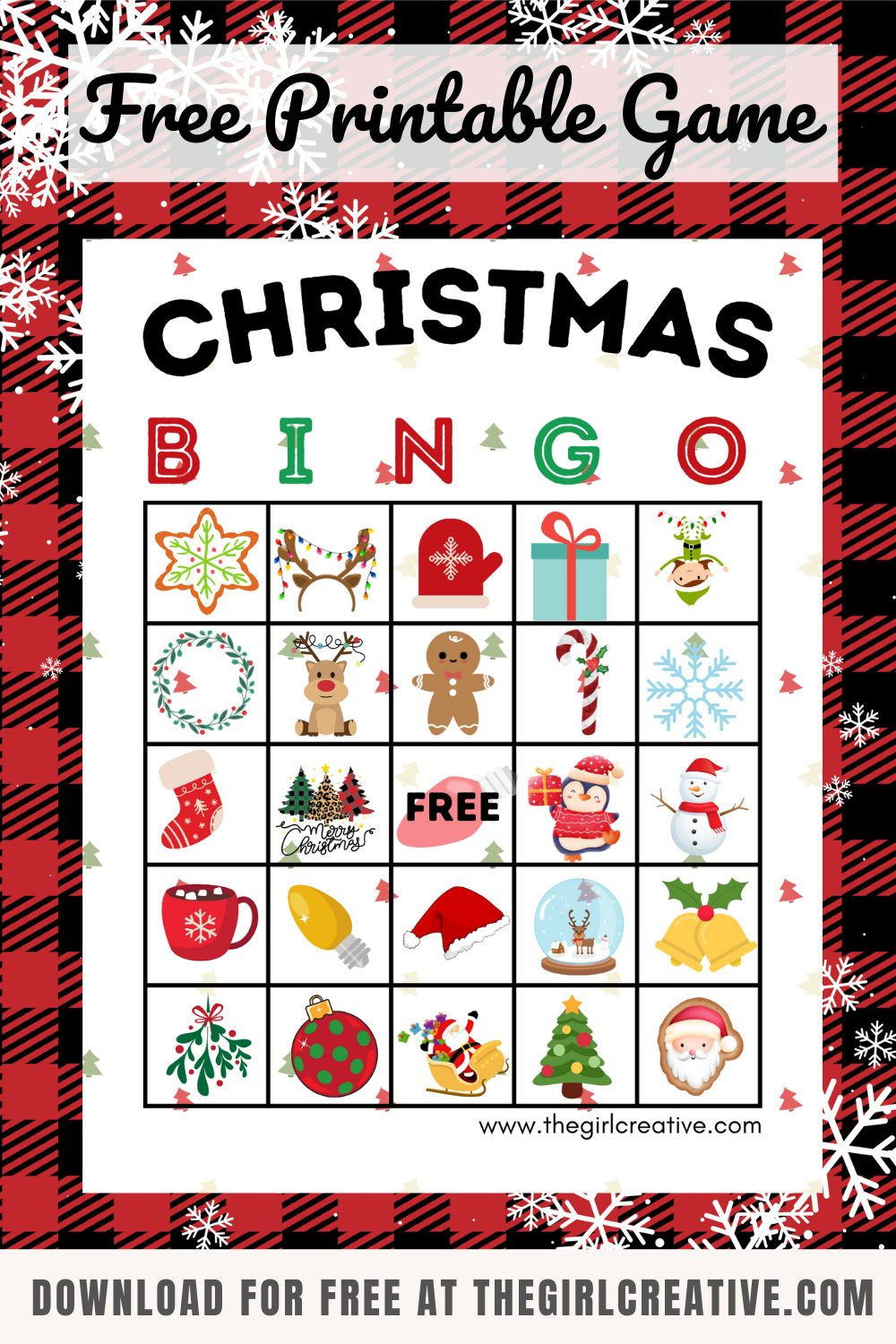 Free Printable Christmas Bingo Cards - The Girl Creative regarding Christmas Bingo Cards Free Printable