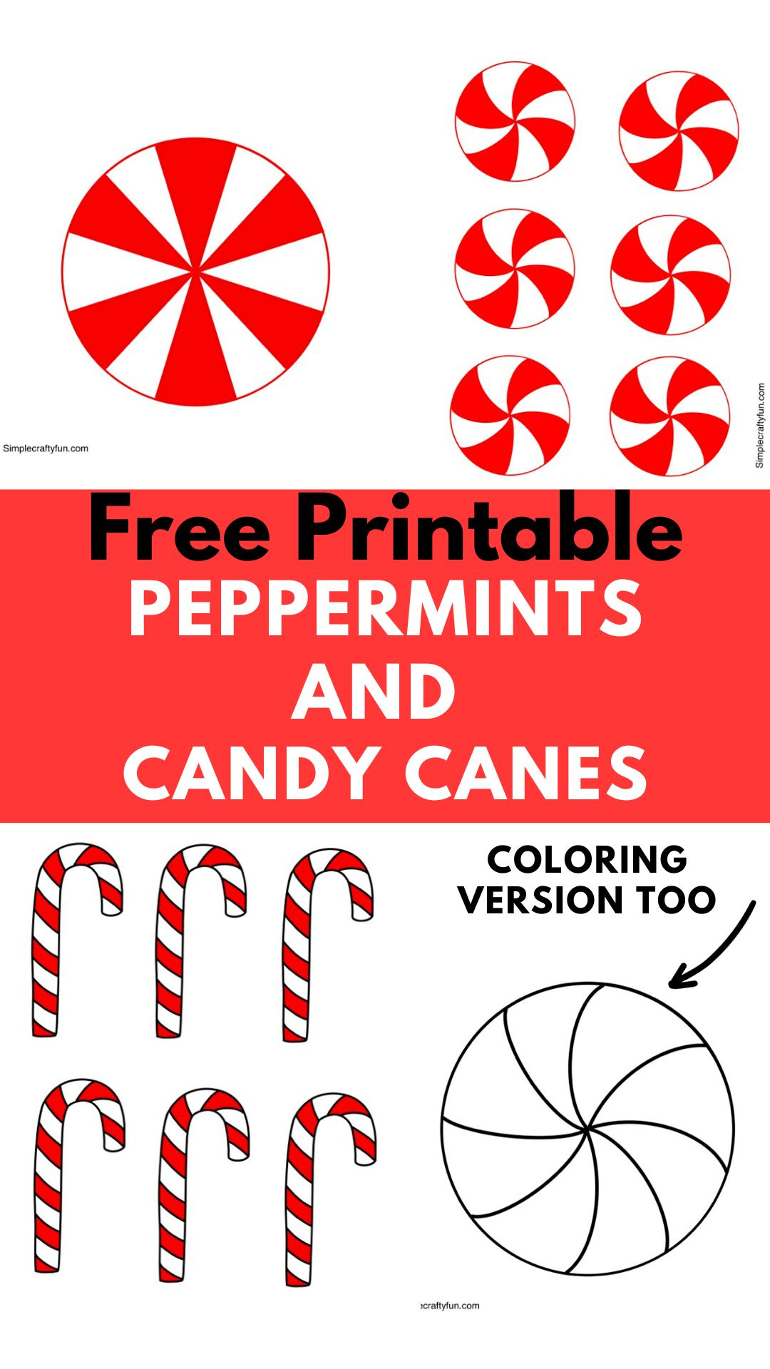 Free Printable Peppermint Candy Template - with regard to Free Printable Peppermint Candy Template