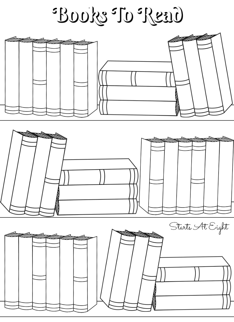 Free Printable Reading Logs ~ Full Sized Or Adjustable For Your with Free Printable Bullet Journal Books to Read Template