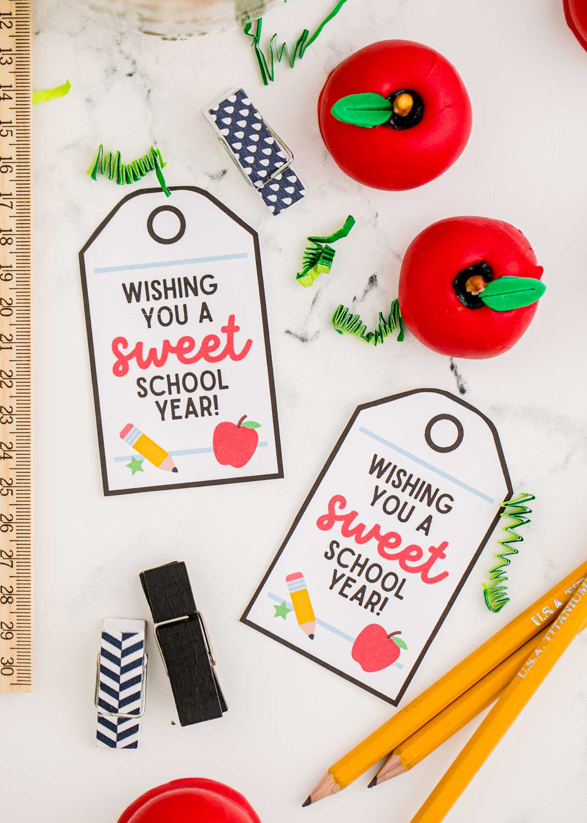 Free Printable Sweet Teacher Gift Tags - Play Party Plan pertaining to Free Printable Teacher Gift Tags