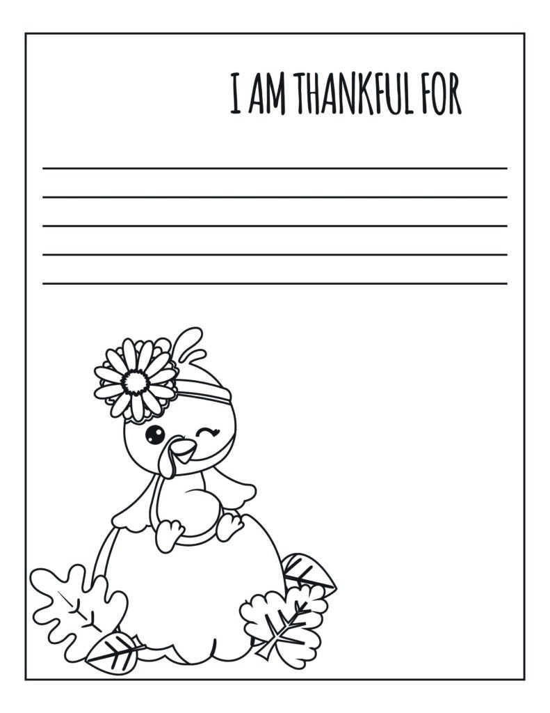 Free Thanksgiving Coloring Pages For Kids: A Fun Craft Activity intended for Free Thanksgiving Printables For Kids