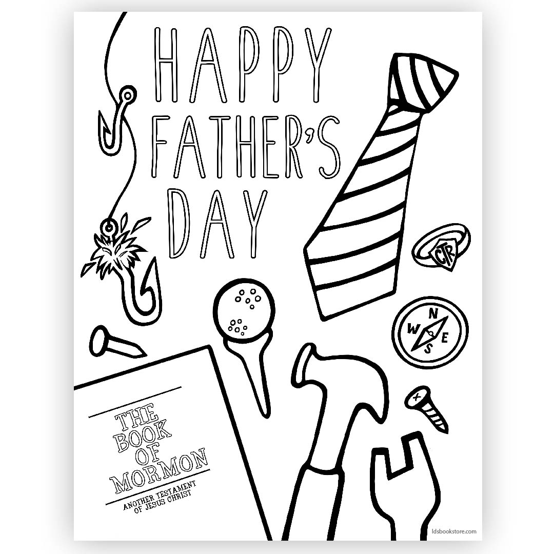 Happy Fathers Day Coloring Page - Printable - Worksheets Library within Happy Father'S Day Printable