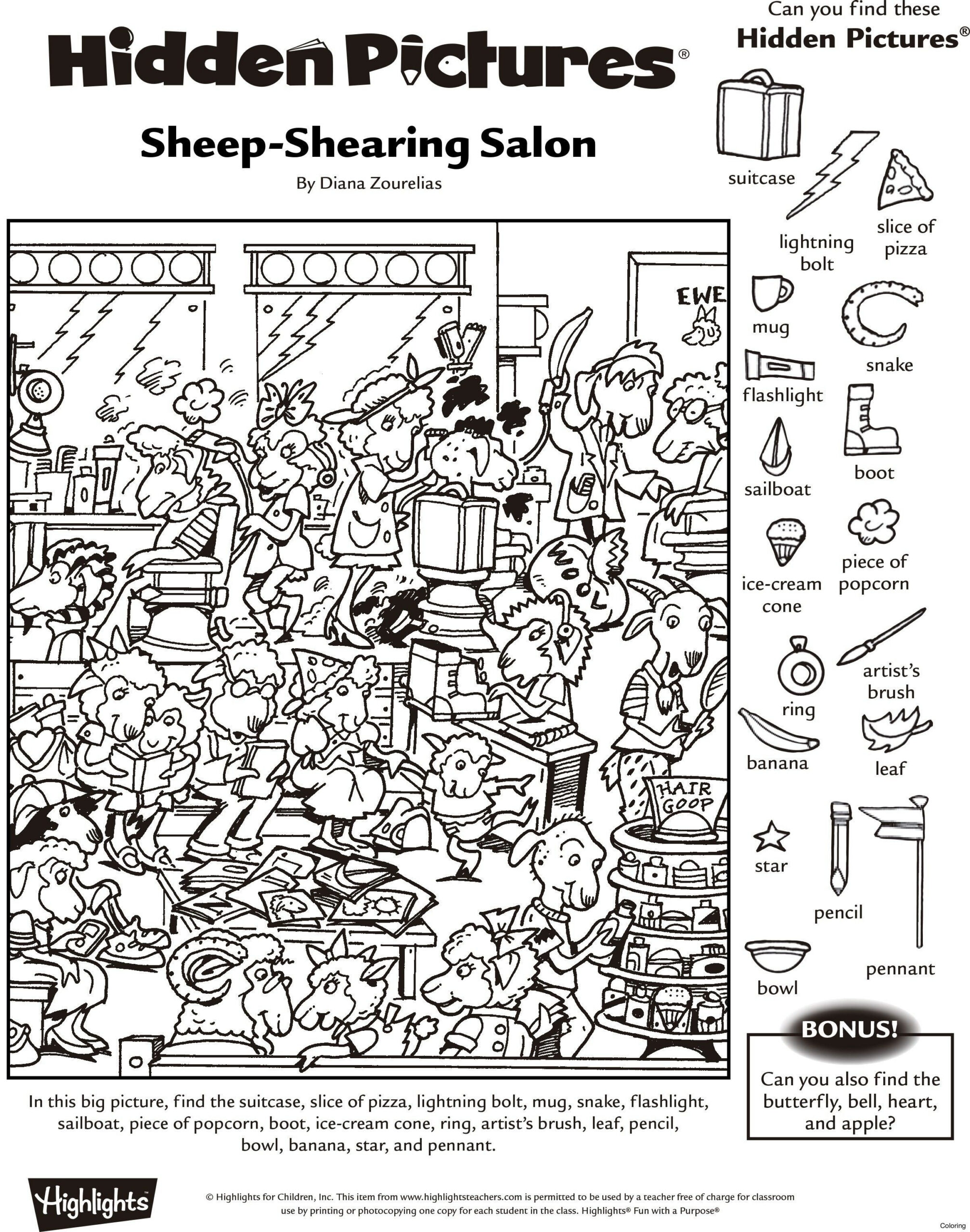 Hard Advanced Hidden Pictures Printable - Worksheets Library pertaining to Hard Advanced Hidden Pictures Printable