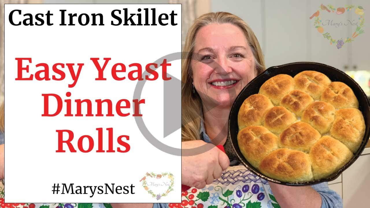 How To Make Easy Yeast Dinner Rolls - Mary'S Nest inside Mary'S Nest Printable Recipes
