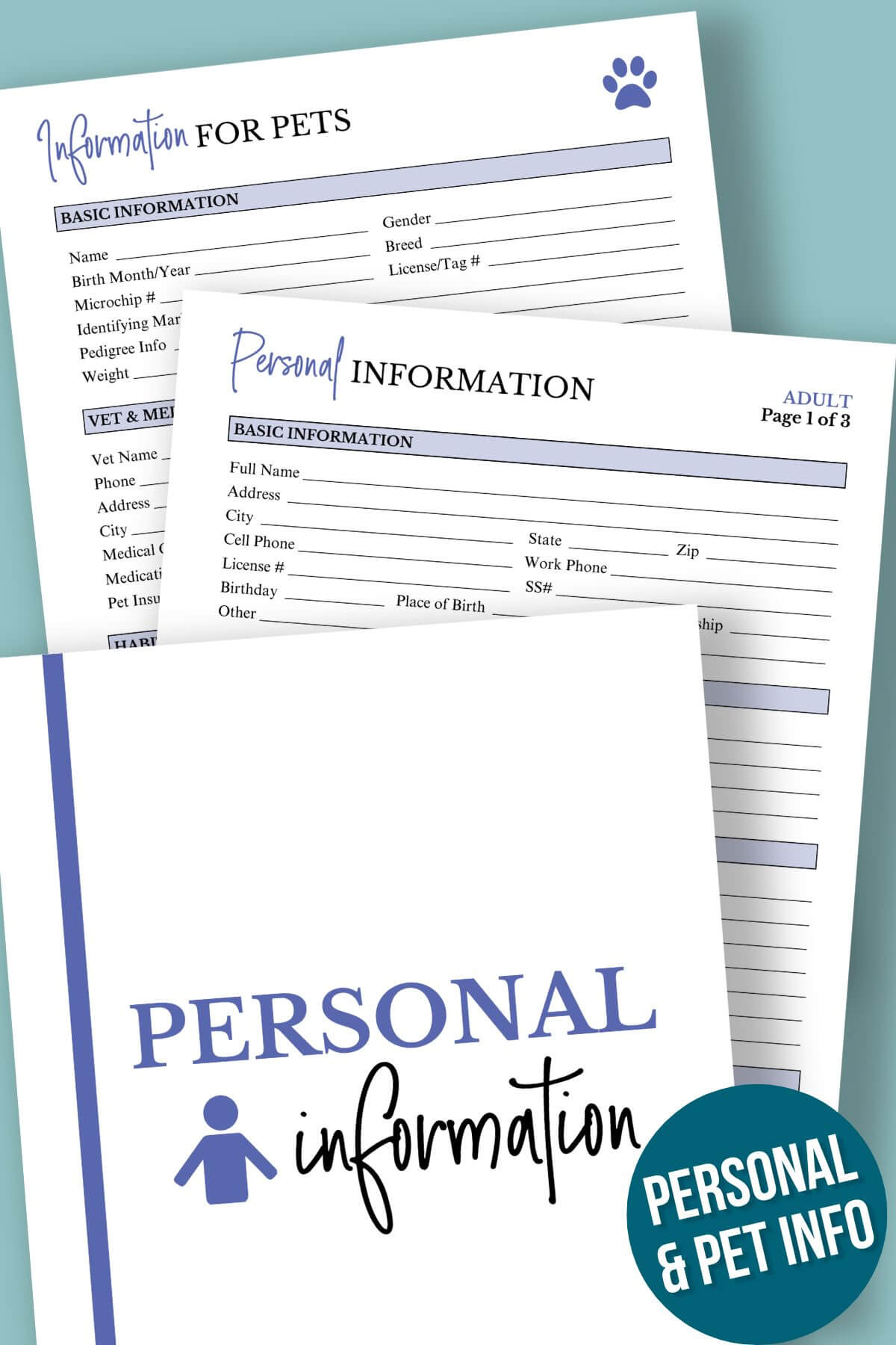 I Made This Emergency Binder After I Almost Died - You Need One Too! with regard to Free Emergency Binder Printables