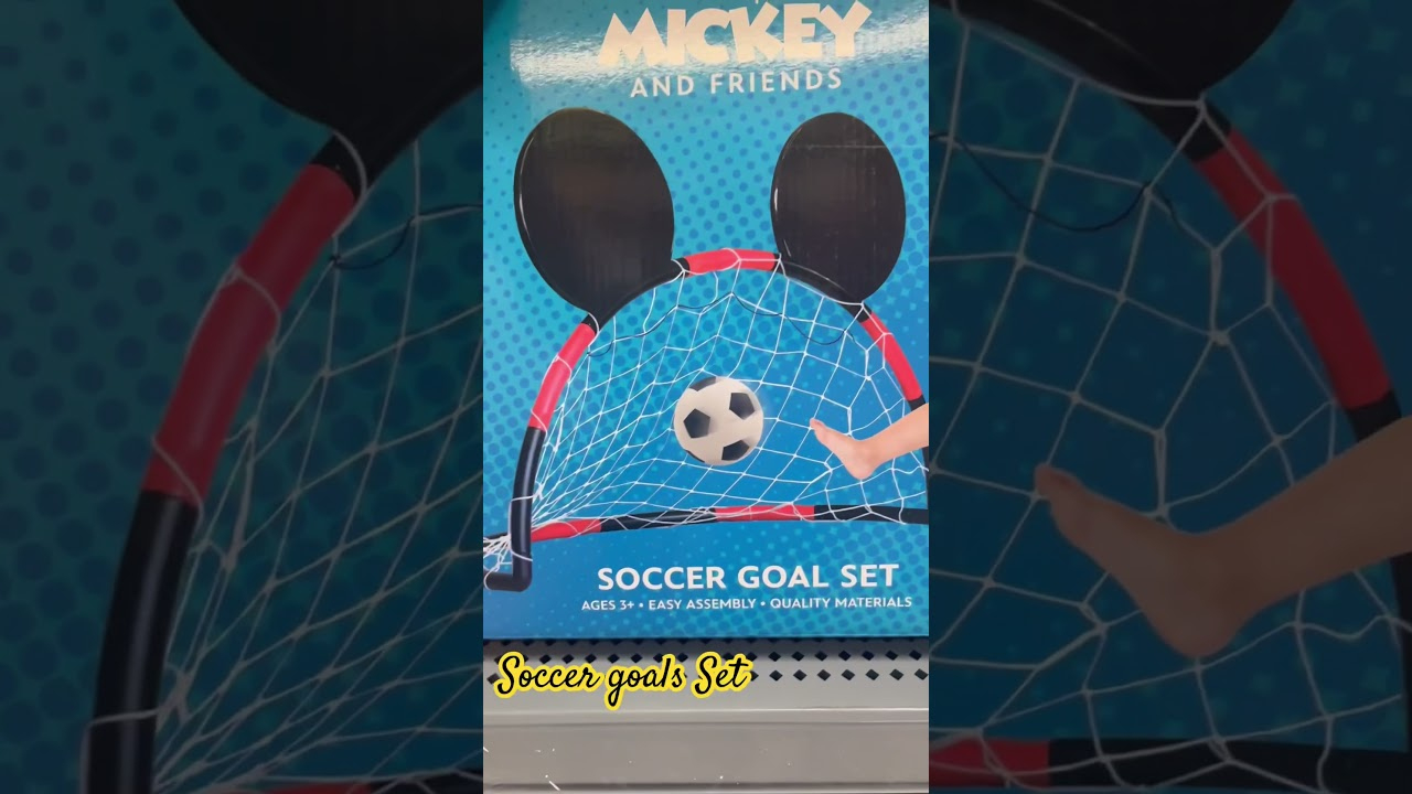 Mickey And Friends Soccer Set #Shorts #Short #Shortsfeed #Toys regarding Mickey And Friends Soccer Goal Set Instructions Printable
