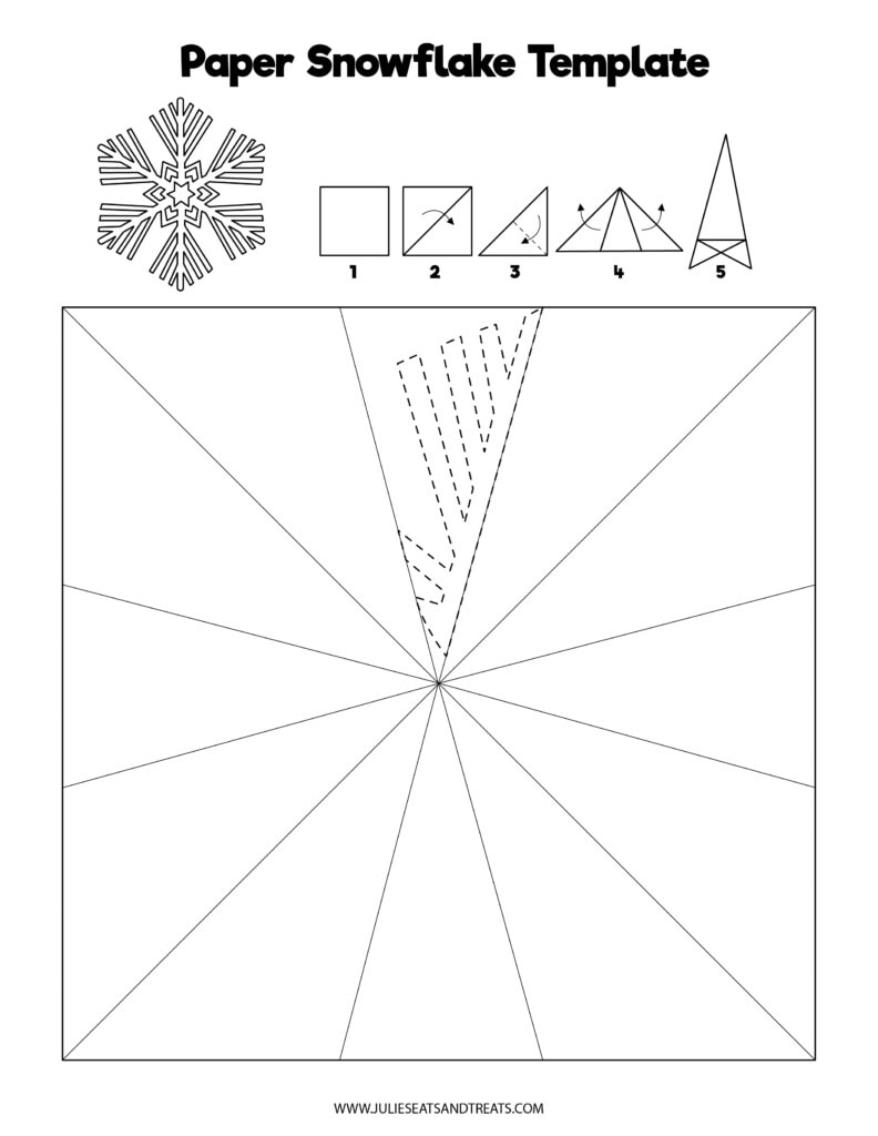 Paper Snowflake Templates - {Free Templates!} Kids Activity Zone with regard to Printable Snowflake Template For Kindergarten