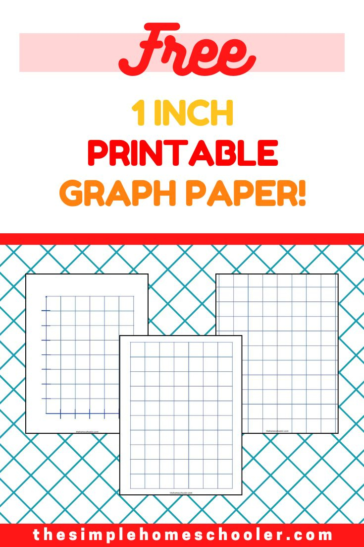 Precise 1 Inch Graph Paper Templates: Free & Printable - The throughout One Inch Printable Grid Paper