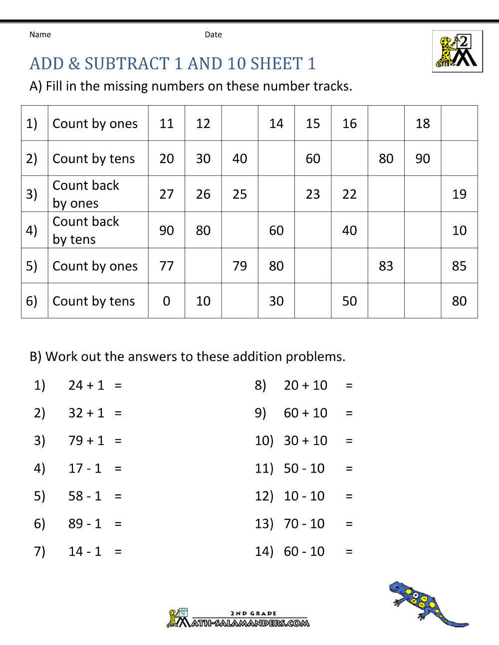 Printable Addition And Subtraction Worksheets intended for Printable Addition and Subtraction Worksheets