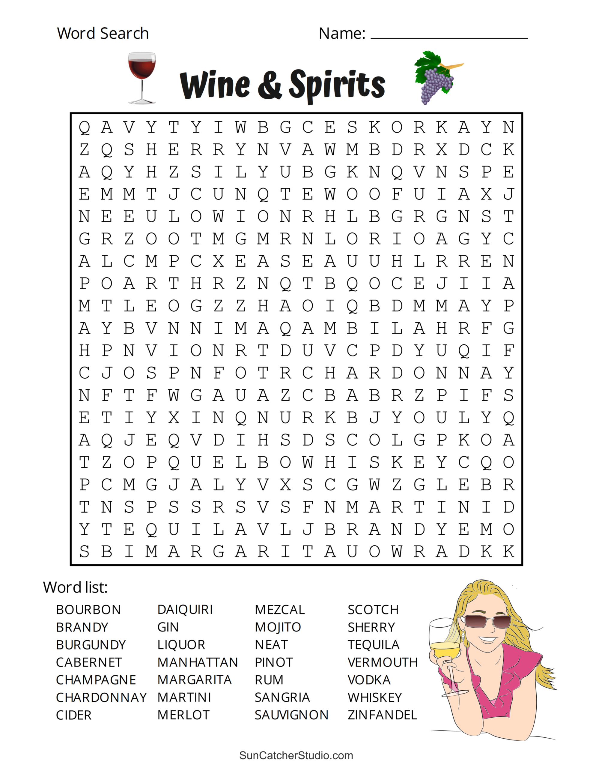 Printable Adult Word Search Puzzles (Word Find) – Free Printables inside Puzzles For Adults Free Printable