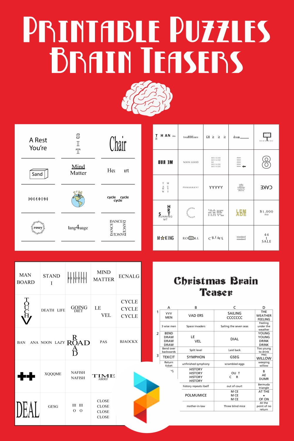 Printable Brain Games For Seniors - Printable Party Favors in Printable Brain Teasers And Puzzles
