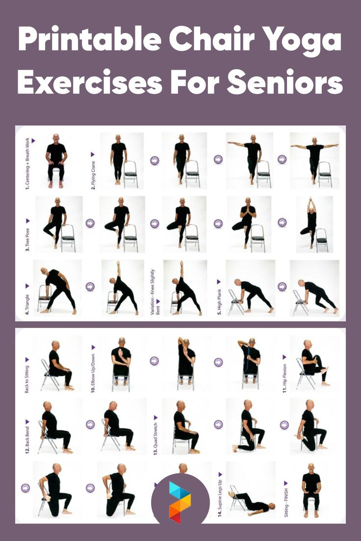 Printable Chair Yoga Exercises For Seniors in Senior Citizen Printable Chair Yoga Poses