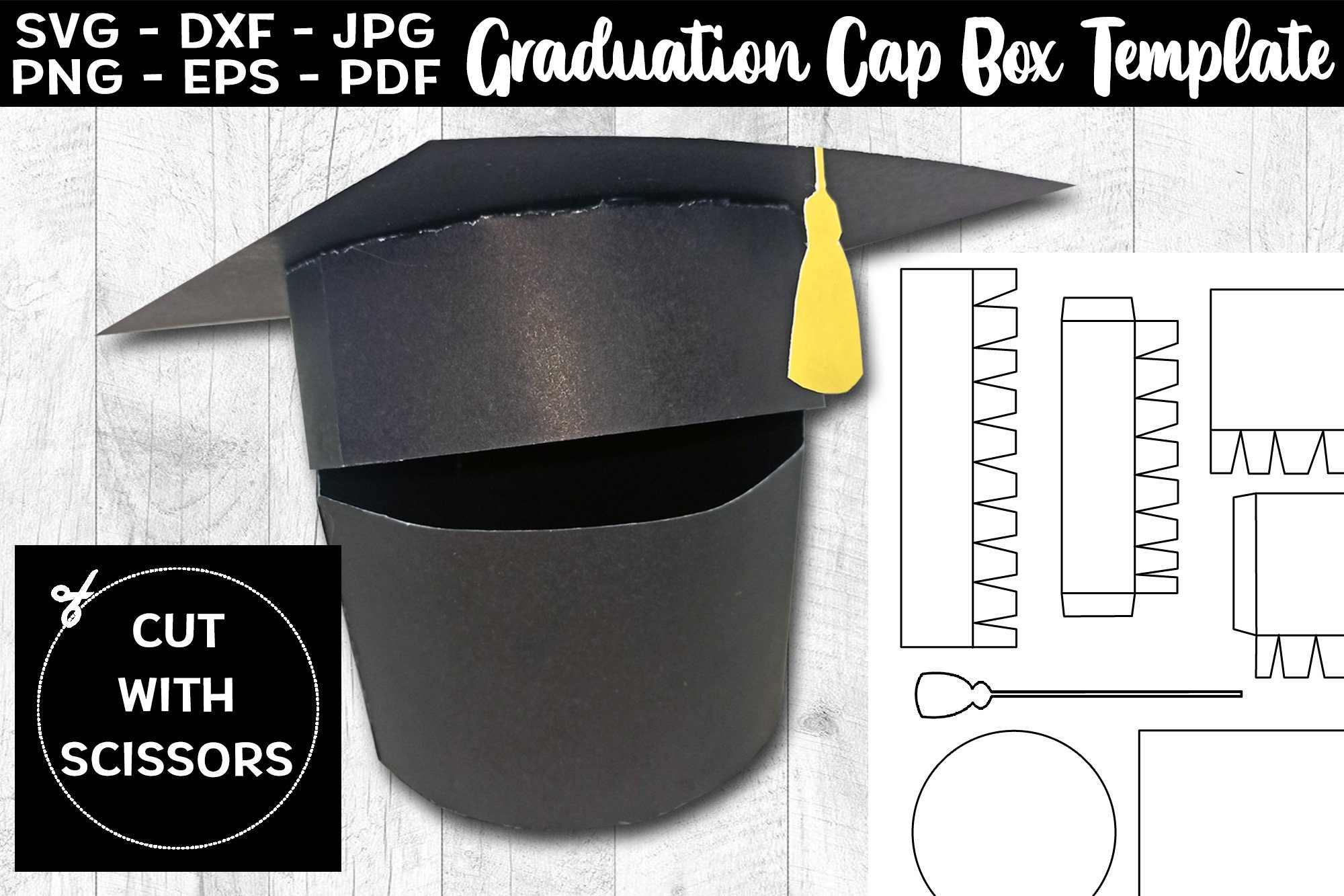 Printable Graduation How To Make A Mini Graduation Cap Out Of for Cut Out Graduation Cap Printable