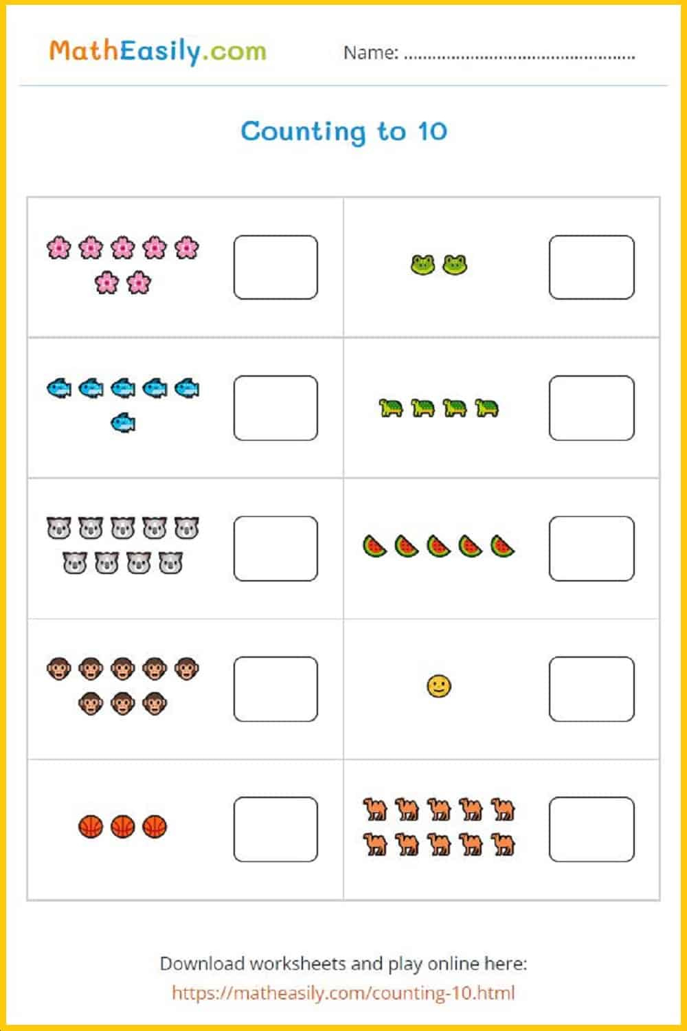Printable Kindergarten Math Worksheets Pdf | Free Download throughout Free Kindergarten Math Worksheets Printable