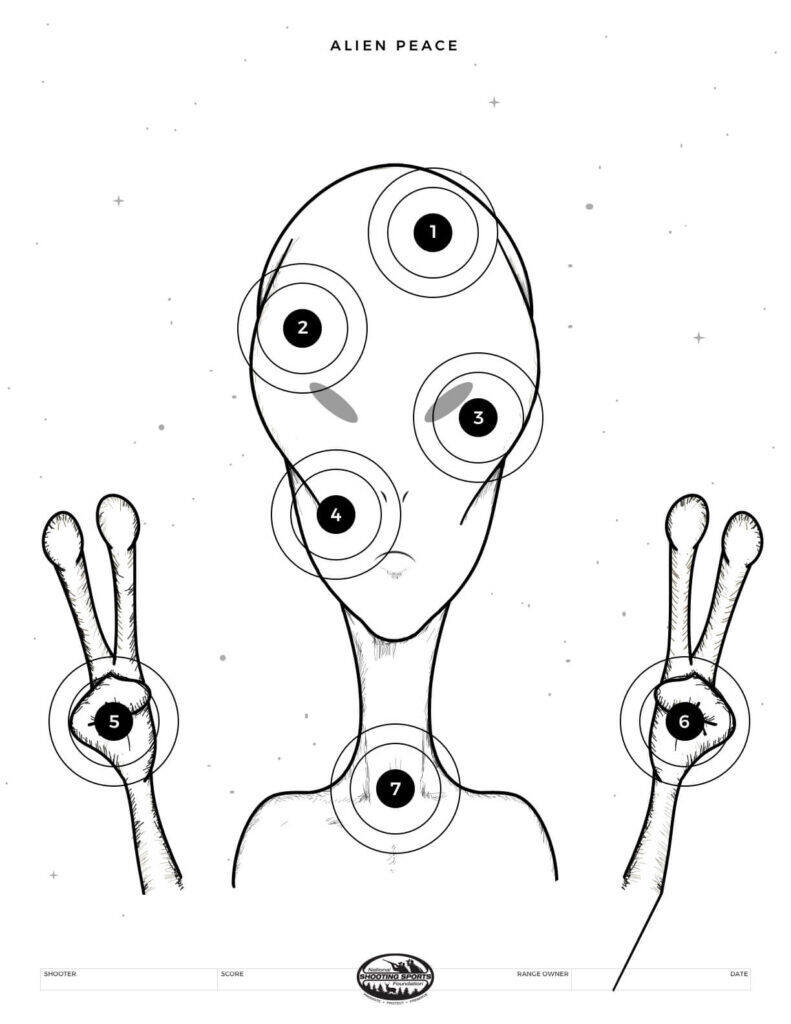 Printable Shooting Targets And Gun Targets • Nssf regarding Printable Targets For Bb Guns