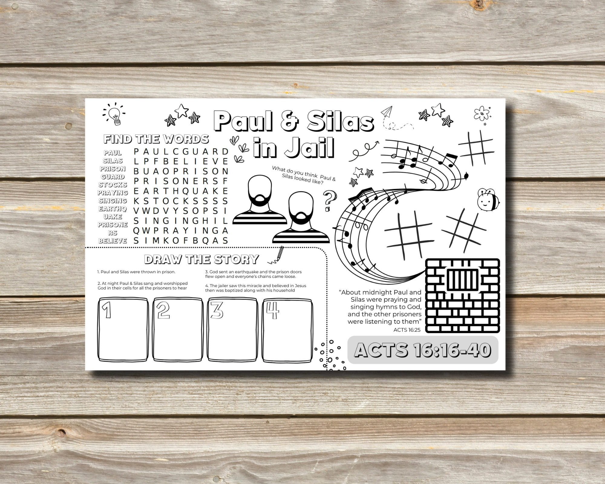 Prison Printables - Etsy in Printable Bible Study For Inmates
