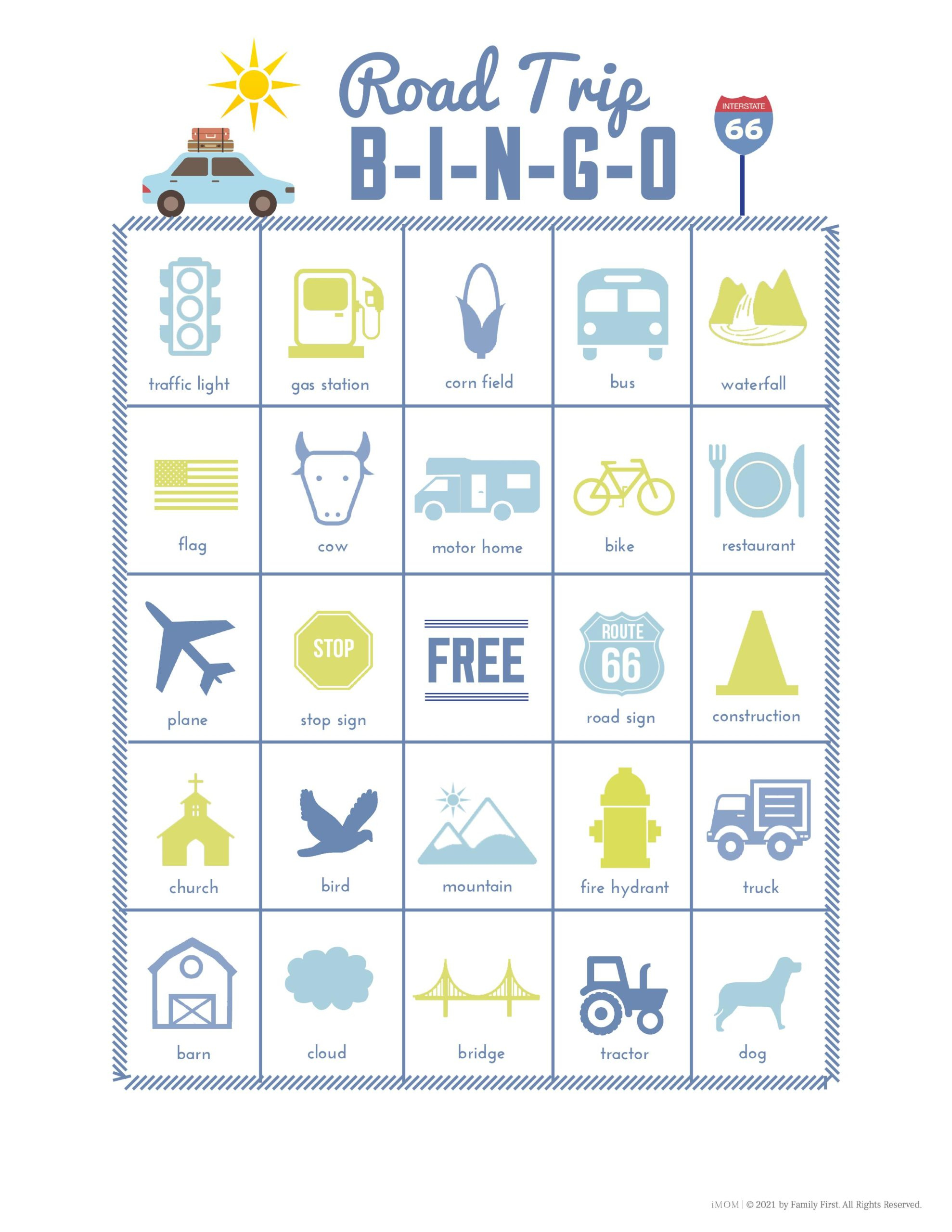 Road Trip Games For Summer - Imom for Printable Road Trip Games For Adults